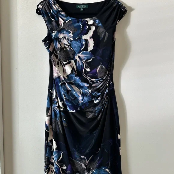 ralph lauren asymmetrical dress Self Belt Maxi Dress With Side Slits | Shirt Dress